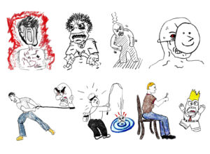 The Anger Within - drawings from the video