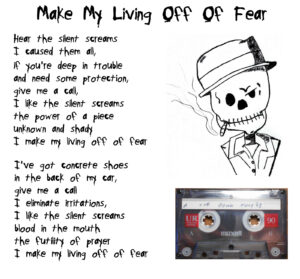 "Make My Living Off Of Fear" image for the Hated Uncles Live at Gown 'n Gavel 07-22-1998 audio video.